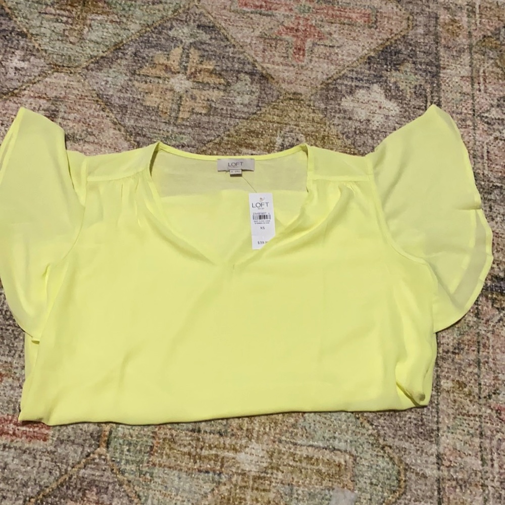 Yellow Loft Blouse